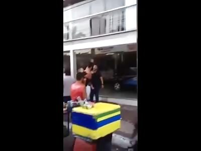 fight/Crazy Boyfriend Looking for a Fight gets Immobilized by his Good Looking Girlfriend! 