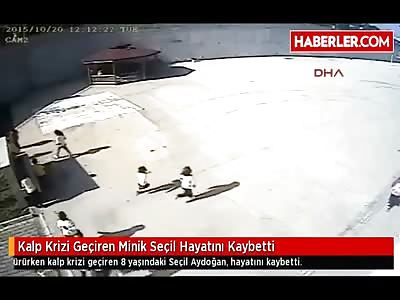 Sad Video of Little Girl Playing on the Playground and then Dropping Dead of a heart Attack 