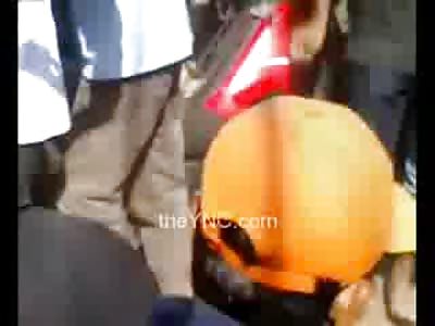 New Alternate Angle to Naked Kidnapper Being Lynched by Hysterical Crowd