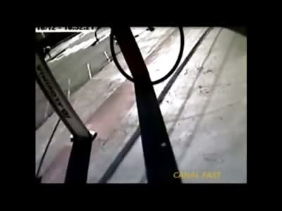 Mamma and her Daughter Run Over by Drunk Doctor, Doc throws out the Beer Bottle after Accident 