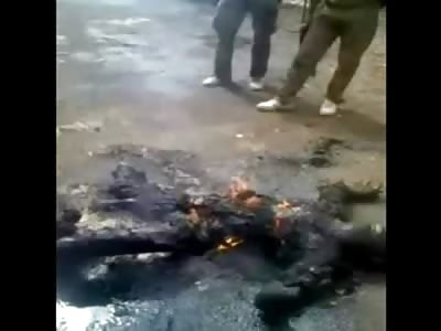 Real Life Campfire and the Soldiers even Sing a Song