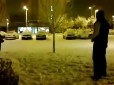 Big Black Bully Punks a Little Asian Kid UNTIL Disaster Strikes....