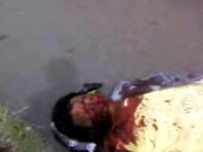 Biker Takes his Final HUGE Gasps for Life