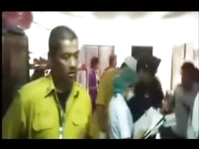 The Best Halloween Prop....Monster Man is Melting where he Dangles 