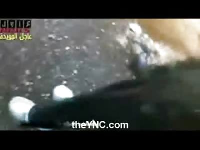 Cold Blooded Murder: Victim is Stuck in the Neck, then Shot to Death