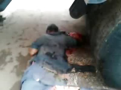 ROLL OUT: The Moment the Truck is Moved Off of Him