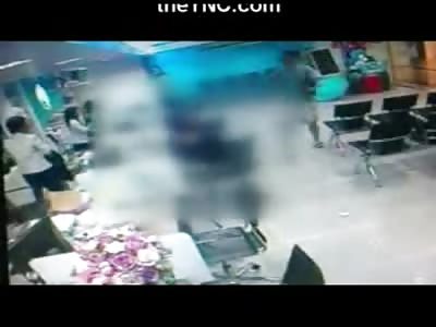 Remember the Woman Shot in the Head at the Bank? Here is her Murder on CCTV. Gunman Killed Himself outside Bank