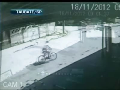 Man is Brutally Ran over from Behind and then Crushed by Car