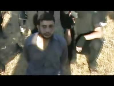 AR-15 Rifle Execution of Man that's Aleady in Rough Shape