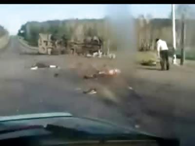 We've all Driven by Accident Scenes But You've Never Driven by one this Gruesome 