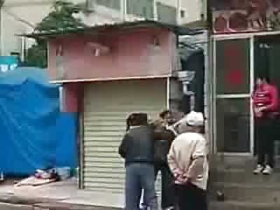 Guy KO's Girl for Well, Being Annoying.