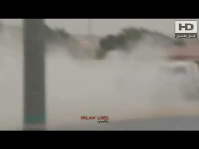 Final Drift for Arab ... Drifts into Big Rig Truck