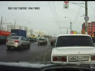 If You're Going to get Ran Over ... An Ambulance is the Best Vehicle to Do it