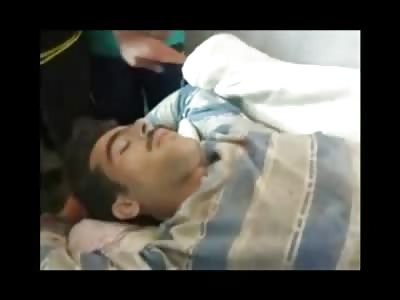 Short Video of Man with Legs Blown Off by a Landmine