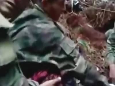 Man in Total Agony Screams, Cries After his Legs Are Removed by Landmine