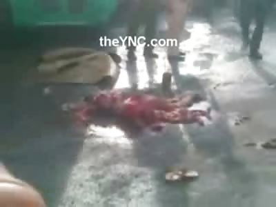 Shocked Onlookers Cant Tell if it's a Human what they're Looking At 