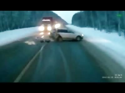 Miraculous Video Shows Toddler Ejected from Brutal Accident and Lives