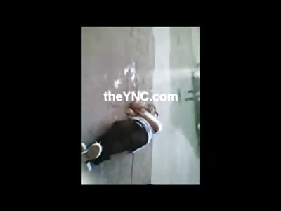 Smaller Black Kid Knocks the Fuck out of Bigger Dude Unconscious