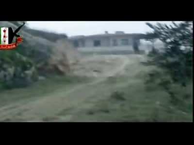 Sneaky Rebels Shoot Oblivious man in the Back Killing Him Instantly 