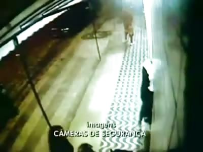 Military Police Officer Shot to Death on his Knees by Thugs Robbing a Store