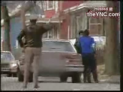 Guy Shot and Killed by Sniper