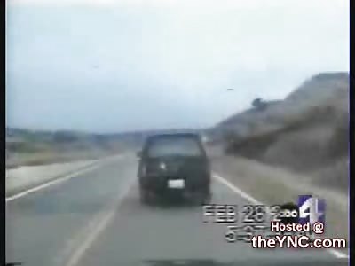 Police Shoot out in the Snow