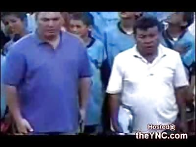 Shot to Death during a Soccer Game