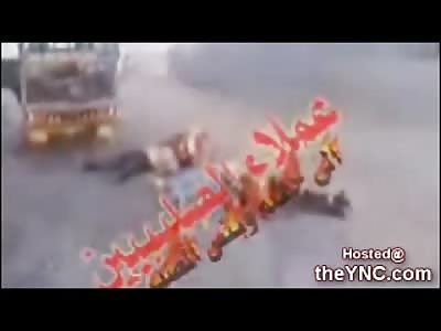 Brutal Finish Off Execution in Iraq