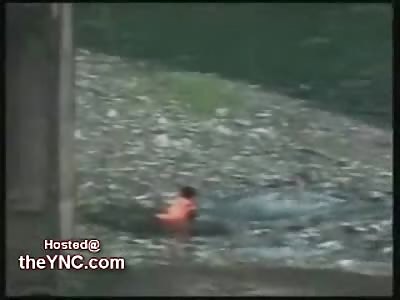 Another Suicidal Woman but this one actually jumps