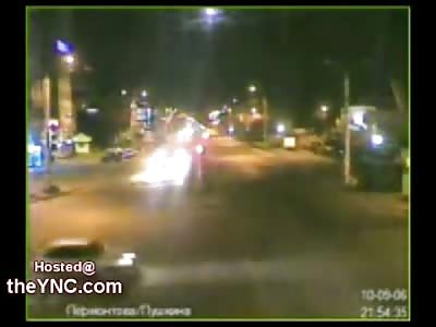 Car Crash Victims Incinerate on Impact