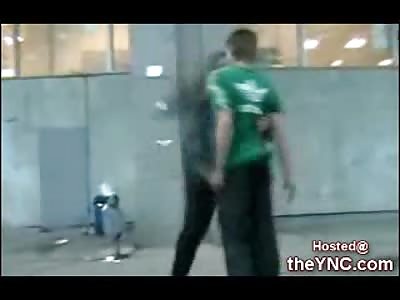 Russian delivers a Brutal KO and then Spits on the Kid