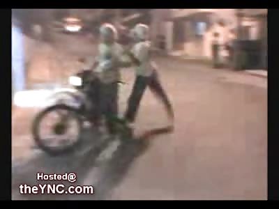 Brazen Murder  in front of Horrified Family