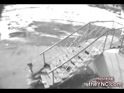 Man trying to Surprise his Wife with Flowers falls to his Death