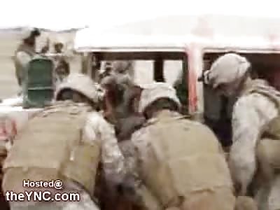 US Soldier has his Legs Blown Off