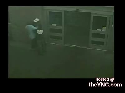 Men Jump and Beat Down Walmart Employee