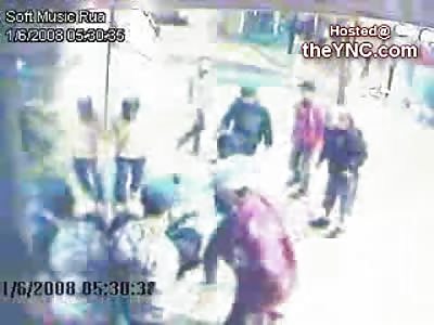 Brutal Head Stomping Beating results in a Dead Man (Very Graphic)