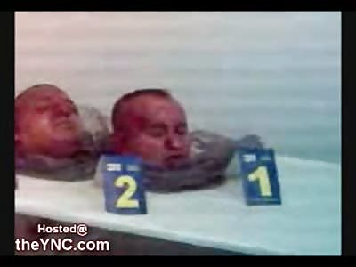 Tijuana Drug Cartel decapitate Four Policemen and leave their Heads and Bodies for Show