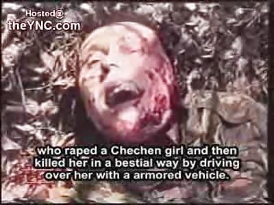 Graphic Footage of Nine Russian Captives Executed by Chechan Resistance (Very Graphic 18+)