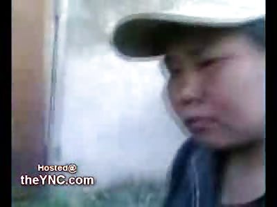 Abused Girl gets Hit and then Stomped while Down by her Abusive Boyfriend