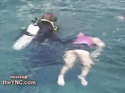 Drowned Girl in a Very Short Mini Skirt