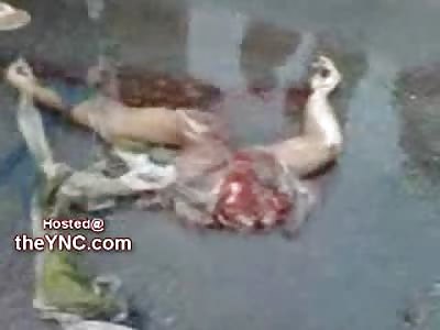 Extremely Graphic Video shows a Biker Missing his Entire Upper Torso