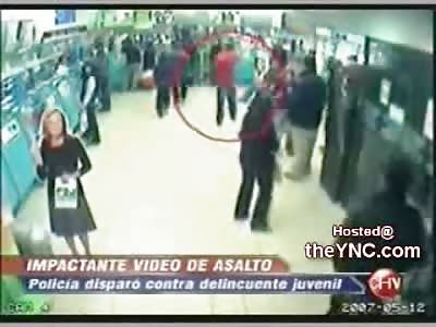 Gang Robs the Wrong Bank, Vigilante Shoots all Dead