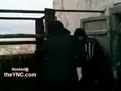 Asshole in Serbia Kills his Horse with a Ax Handle to the Back of the Head