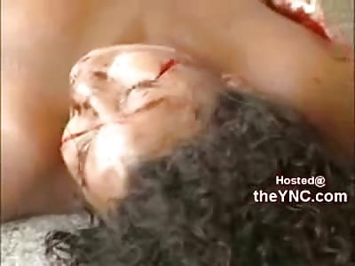 Naked and Bloody...Female Stumbles in Front of Hospital