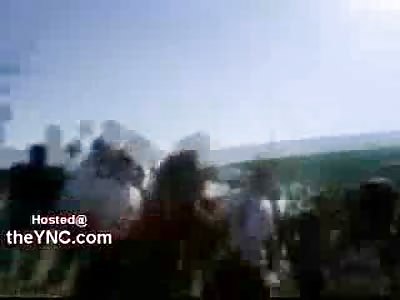 Cute Girl gets Punched in the Mouth....Fight Over