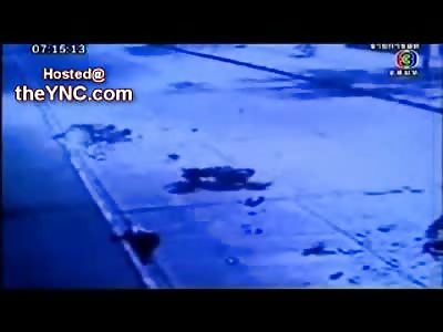 BRUTAL Head On Crash Kills 2 Bikers Instantly (Some Aftermath Included)