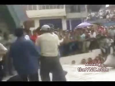 Robbers Beaten with a Stick by Pissed off People