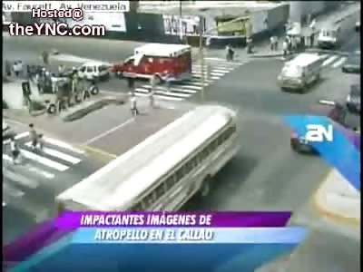 Female Scampering Across the Street Fatally Struck by Car