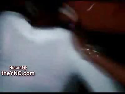 Angry White Girls Fight with Black Strippers Outside of Strip CLub...White Girl Attacks Camera Man at end of Video