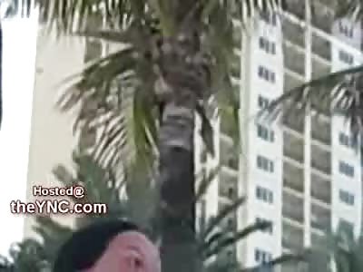 Little White Girl in Bikini Talks Shit and Fights with BIG Puerto Rican Girl on Spring Break